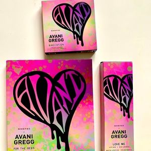 Morphe x Avani Gregg eyeshadow, bronzer and lip trio
